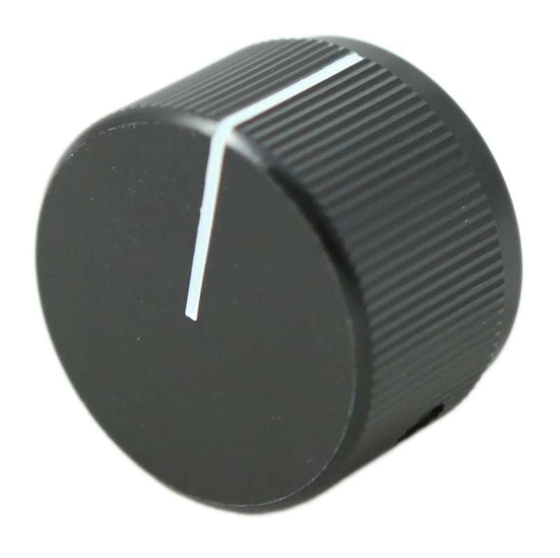 Multicomp Pro (KB00023) Knob, Round Shaft, 6.4 mm, Aluminium