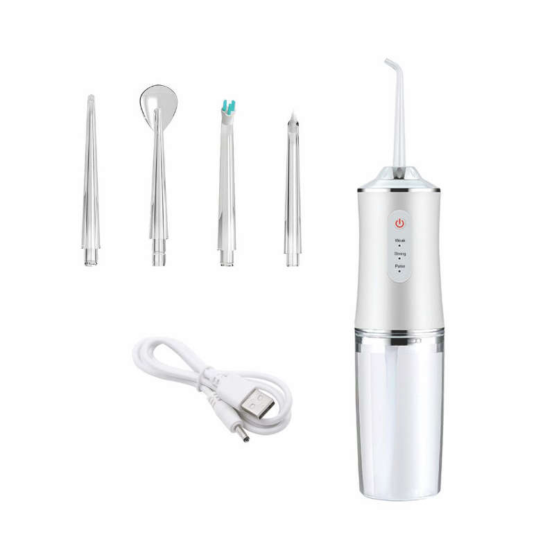 4 in 1 Electric Teeth Flusher - White