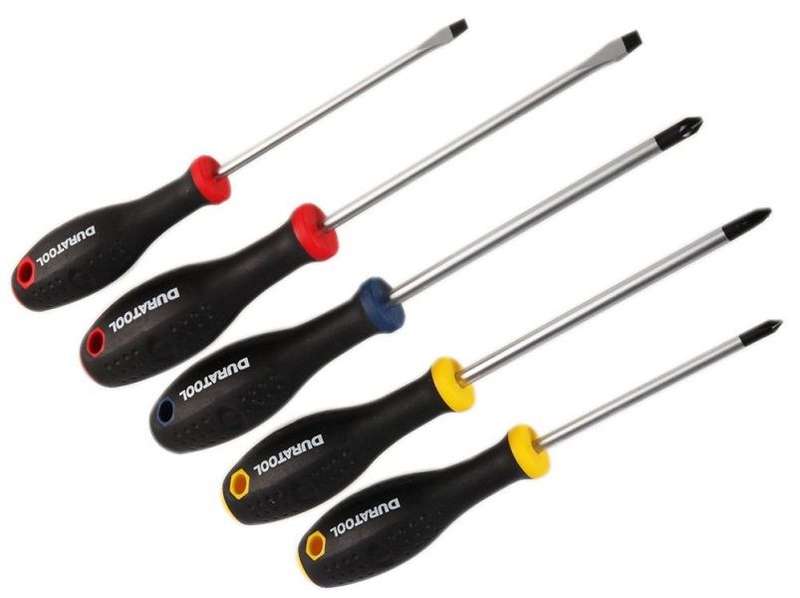 Duratool (D03440) Screwdriver Set, 5 Piece