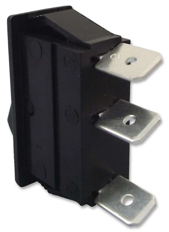Arcoelectric (C1511AAAAA) Rocker Switch, (On)-On, SPDT, Non Illuminated