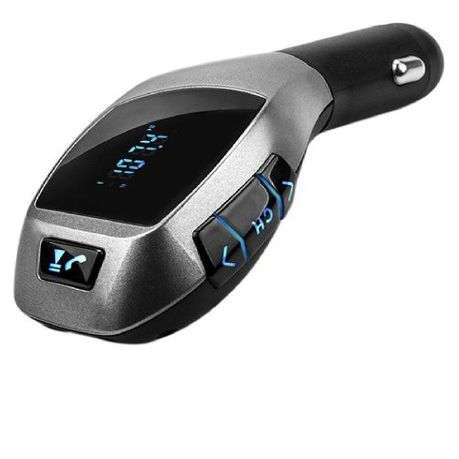 Wireless Car Kit with FM Bluetooth Transmitter