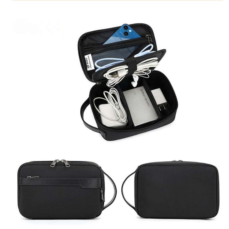 Poso Travler Electronics Storage Bag - Blue