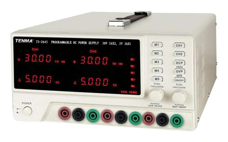 Tenma 72-2645 Triple Channel Programmable DC Power Supply