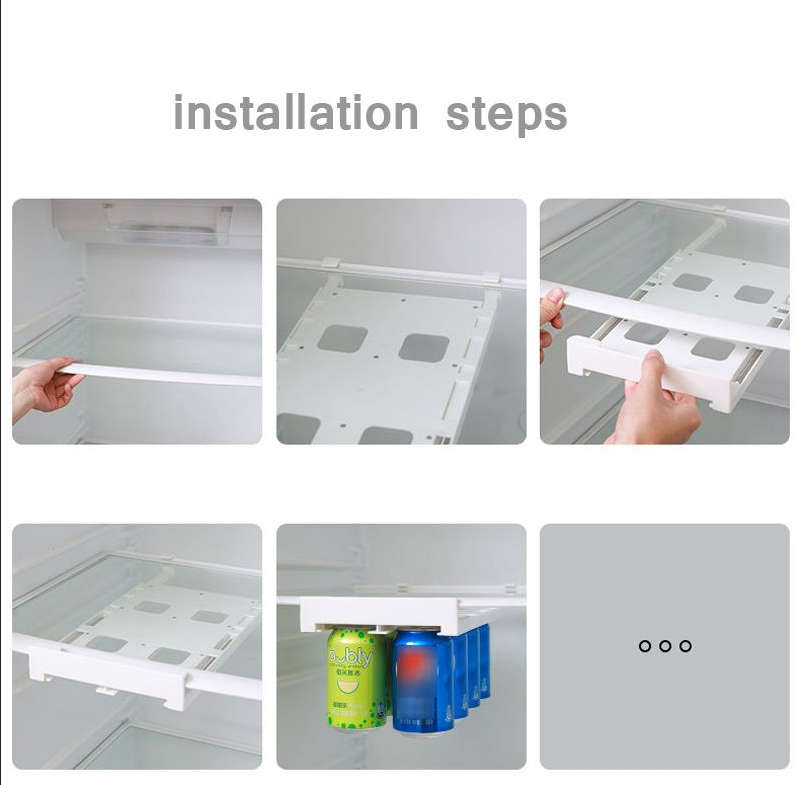White Single Tray Can Holder For Softdrinks