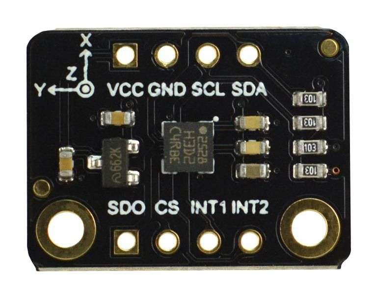 DFRobot (SEN0408) Accelerometer Board, Fermion, Triple Axis, I2C