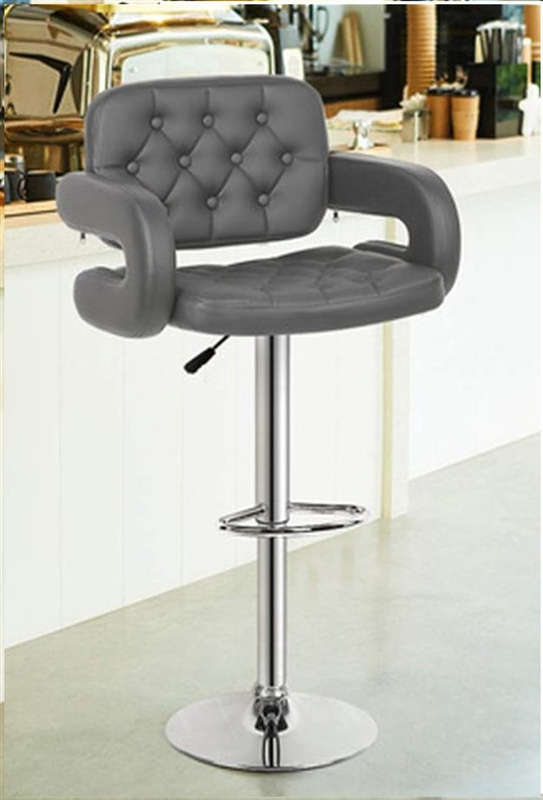 Bar Stools / Kitchen Breakfast Chairs -1 Pack - Grey Colour