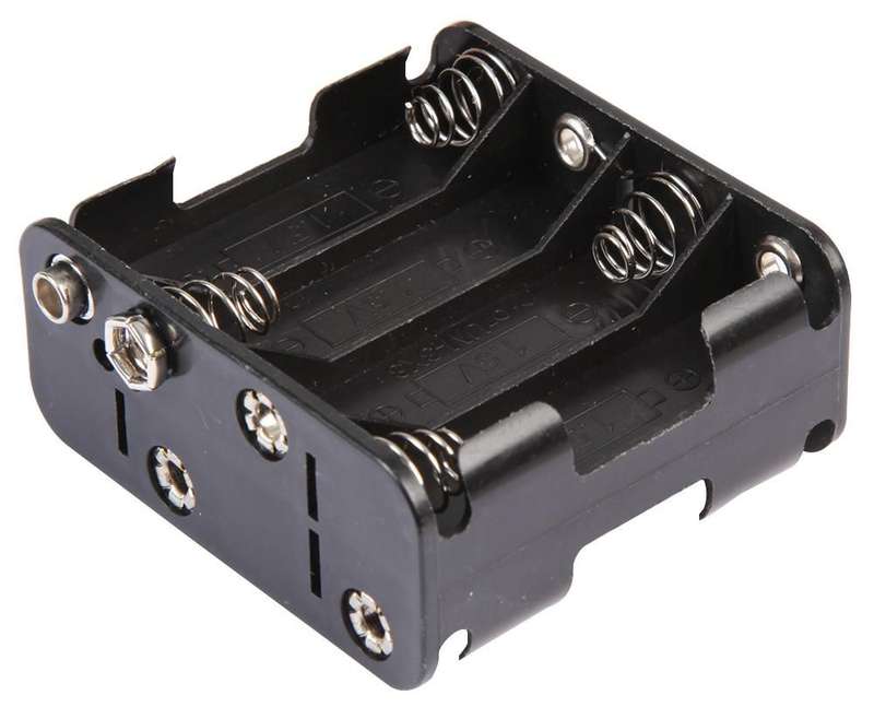 Multicomp Pro (MP000320) Battery Holder, Snap, 8 x AA