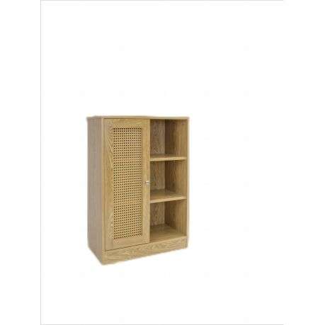 Multipurpos Wood Floor Mount Bathroom Cabinet