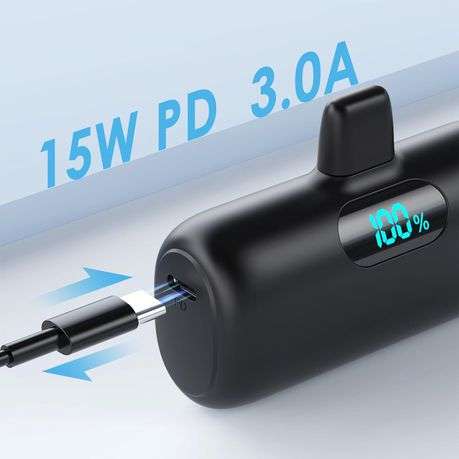 Smart 5000mAh Power bank Fast Charging-850002