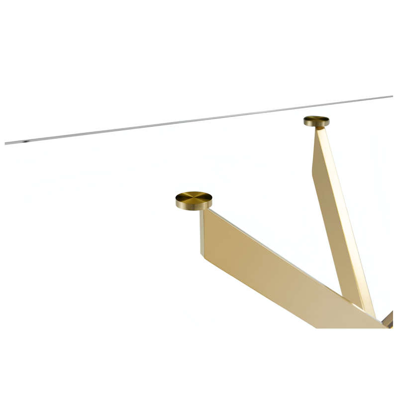 Glass Top Dining Table