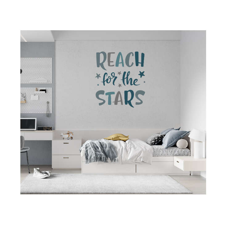 Reach ForThe Stars - Kids Room Wall Vinyl