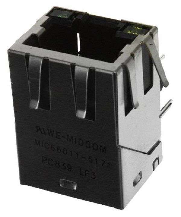 Wurth Elektronik (74990111217) Modular Connector, RJ45 Jack