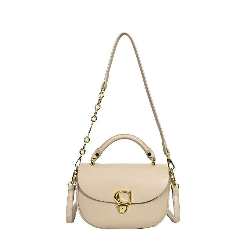 2023 HG Texture Shoulder Bag - White