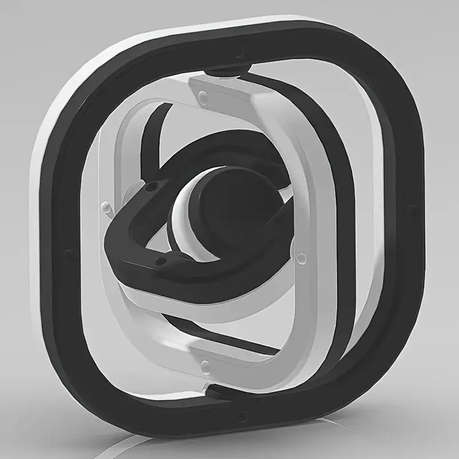 3D Infinite Gyro Fidget Spinner