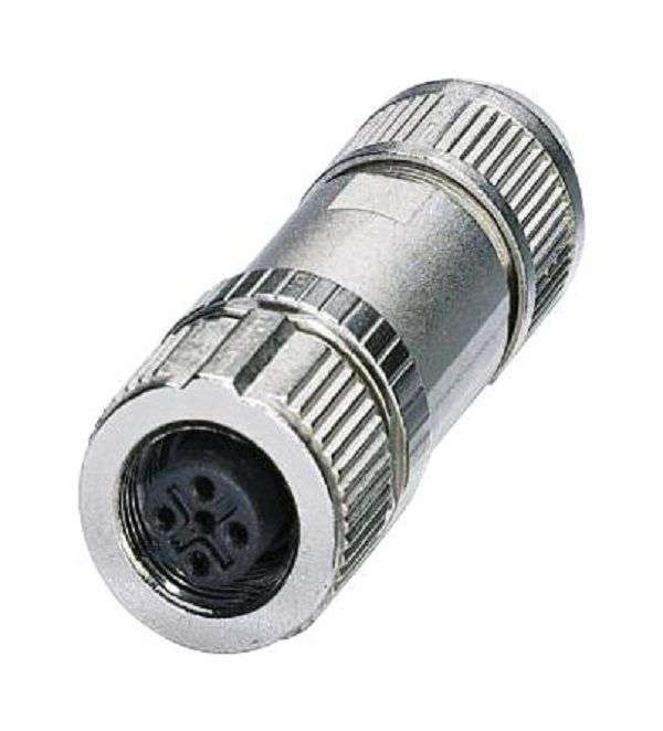 Phoenix Contact (1424680) Sensor Connector, M12, Female, 2 Positions