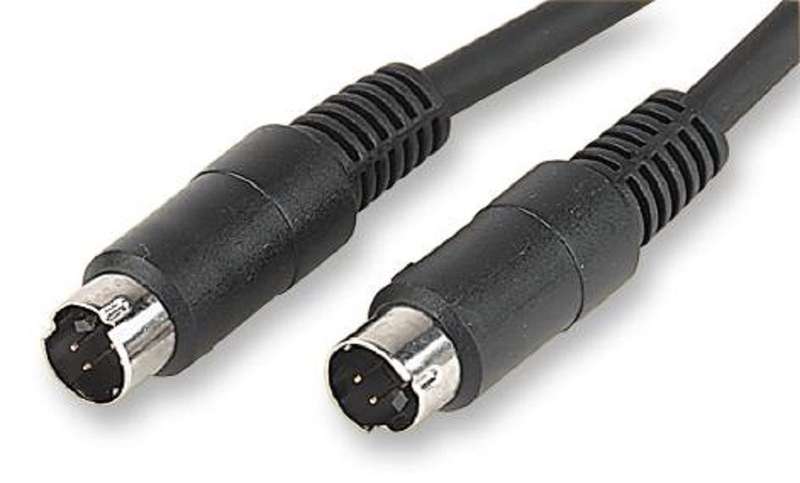 Pro Signal AV00948 Audio / Video Cable Assembly, Mini-DIN Plug, 4 Way