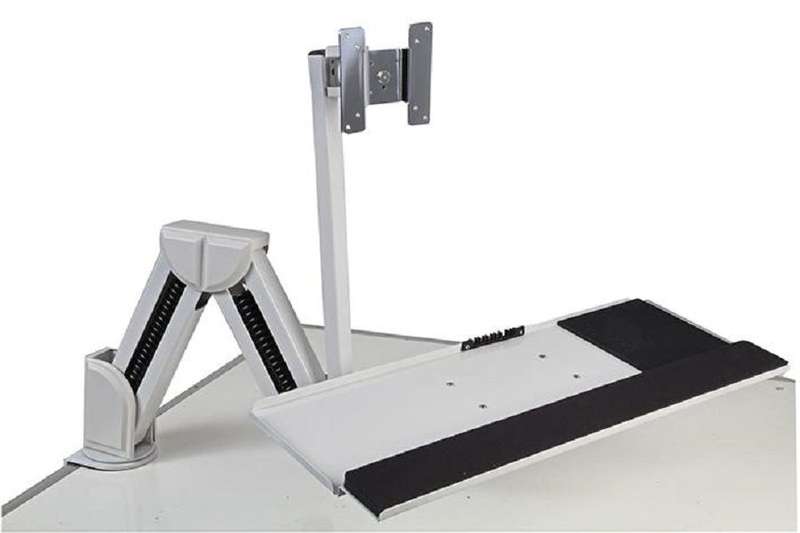 Pro Signal PSG08382 Monitor Arm + Keyboard Tray