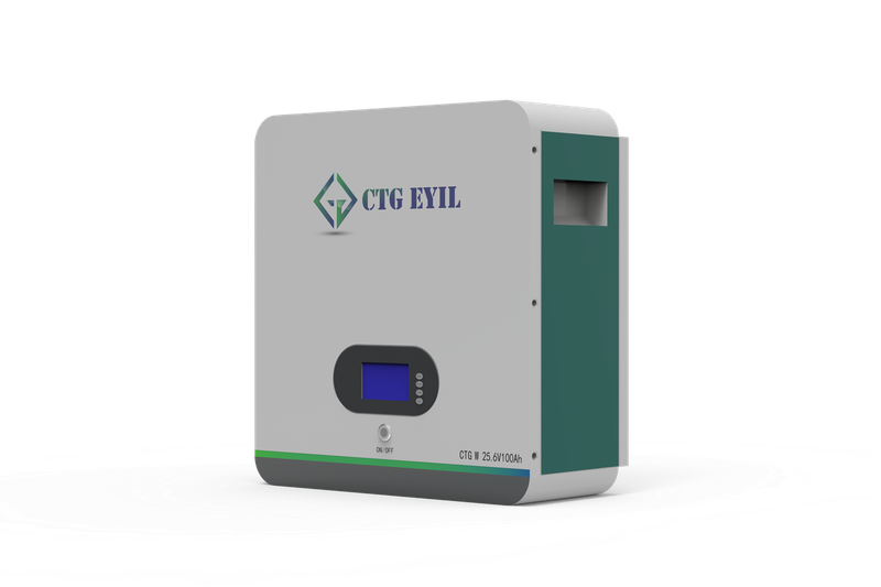 CTG EYIL Wallmount Lithium Ion battery 24V 100Ah 2.56Kwh Lithium battery