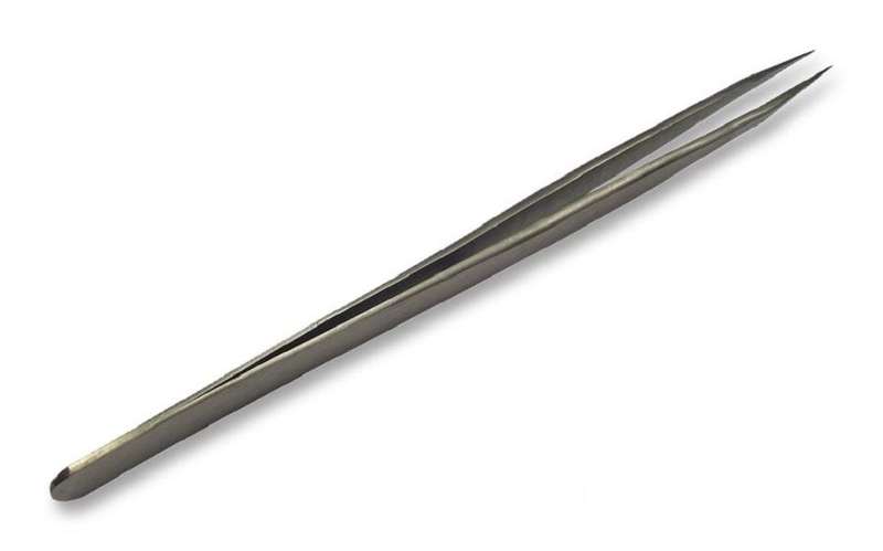 Duratool (1PK-105T-F) Tweezer, Fine Straight Tip, Precision