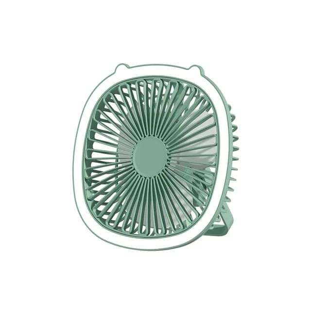 USB Charging 3 Speed Wall Fan Table Standing Fan with LED Light