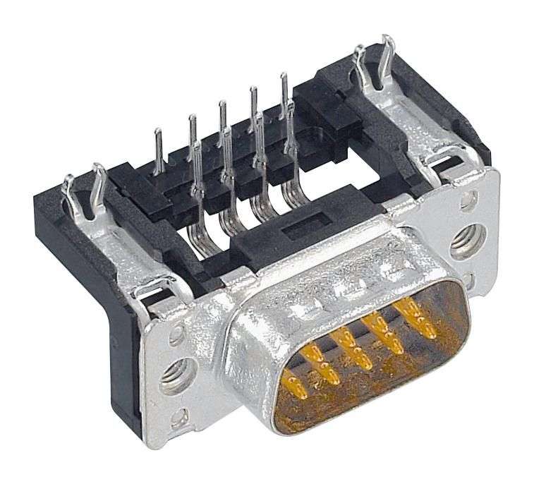 Harting (09 65 462 6812) D Sub Connector, Right Angle, DB37, Standard