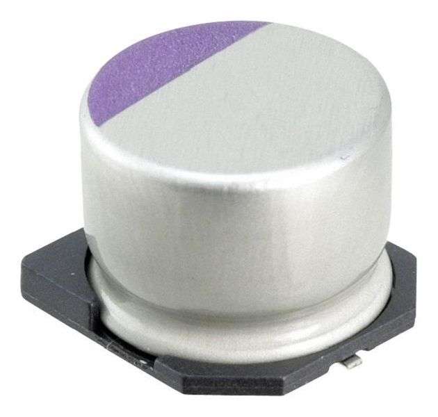 Panasonic (25SVPD10M) Polymer Aluminium Electrolytic Capacitor, 10 µF