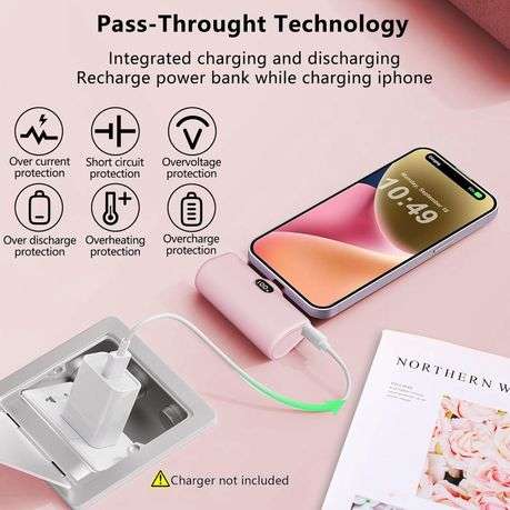 Smart 5000mAh Power bank Fast Charging-850002