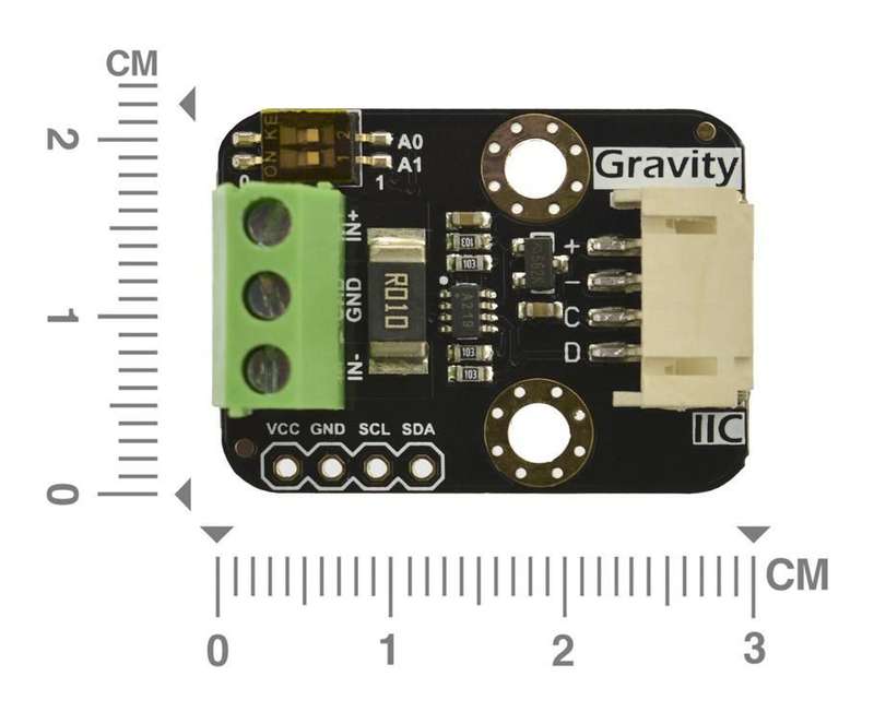 DFRobot (SEN0291) I2C Digital Wattmeter, I2C/UART 4-Pin Sensor Wire