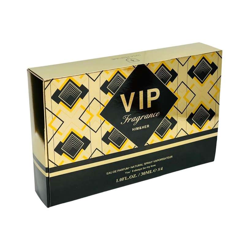 2i2 Him & Her 4 Perfume Set for Couples + Keyring & Premium Gift Bag COMBO