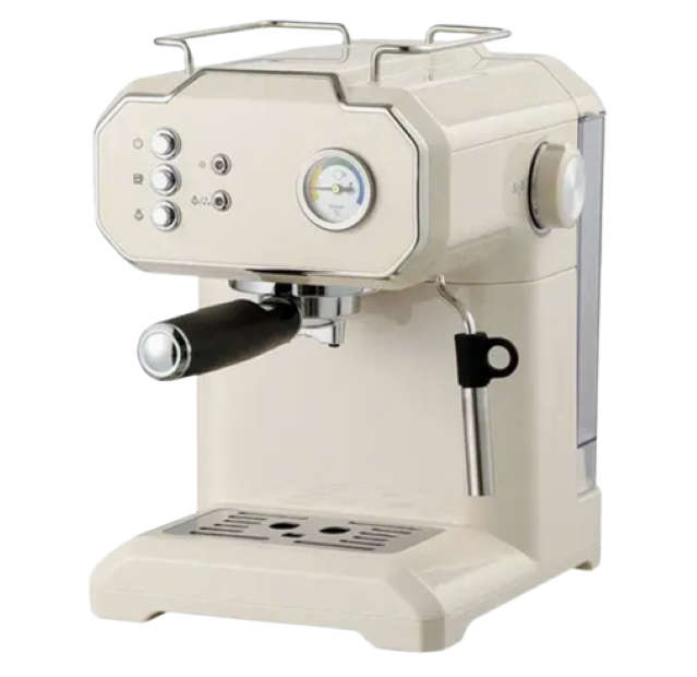 RAF Espresso Coffee Machine-White