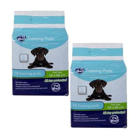 28 Pet puppy training pads  (size 56x66cm )