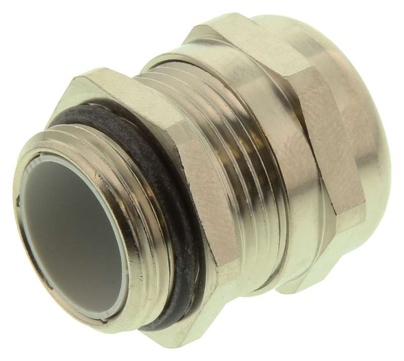 Harting (19000005084) Cable Gland, M20, Brass, 10 mm, 14 mm