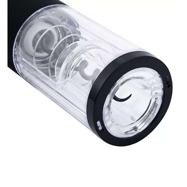 Electric Wine Opener Automatic Electric Wine Bottle Corkscrew Opener - Black