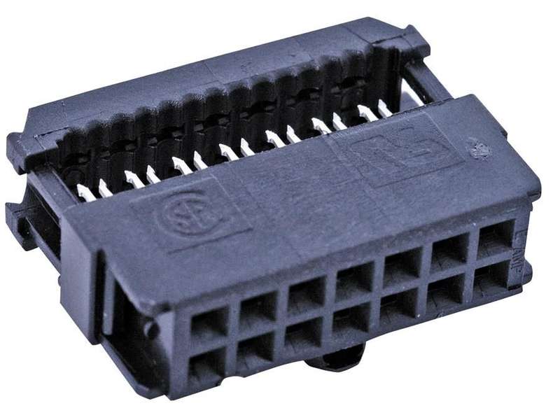 TE Connectivity (1658622-1) IDC Connector, IDC Receptacle, Female, 2.54 mm