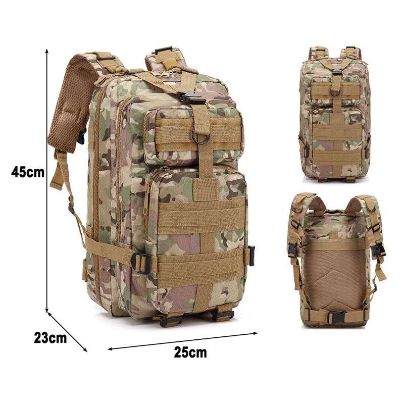 Military Tactical Assault Backpack Trekking Outdoor Backpack - ACU