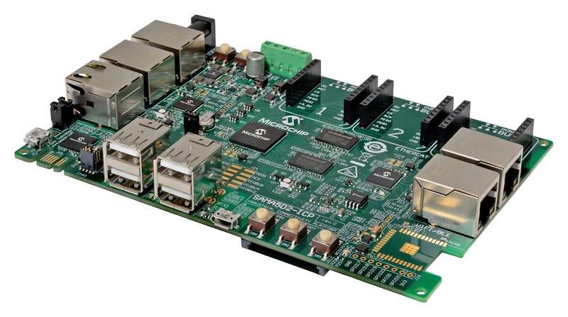 Microchip (EV26C77A) Eval Board, 32bBit, ARM Cortex-A5