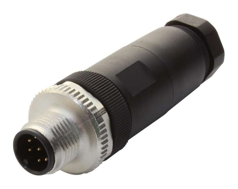 Molex (120091-0023) Sensor Connector, M8, Male, 3 Positions, Screw Pin