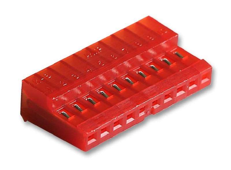 TE Connectivity (4-640440-0) IDC Connector, 22 AWG, IDC Receptacle, Female