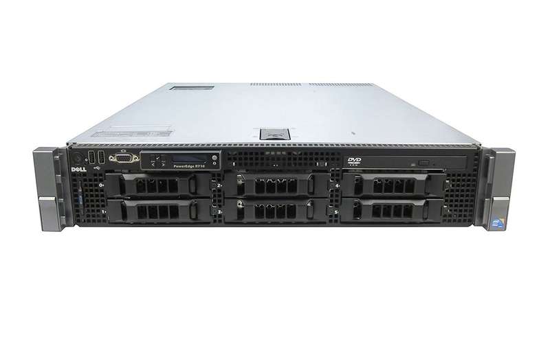 Dell PowerEdge R710 2 x 4 Cores 8GB Ram