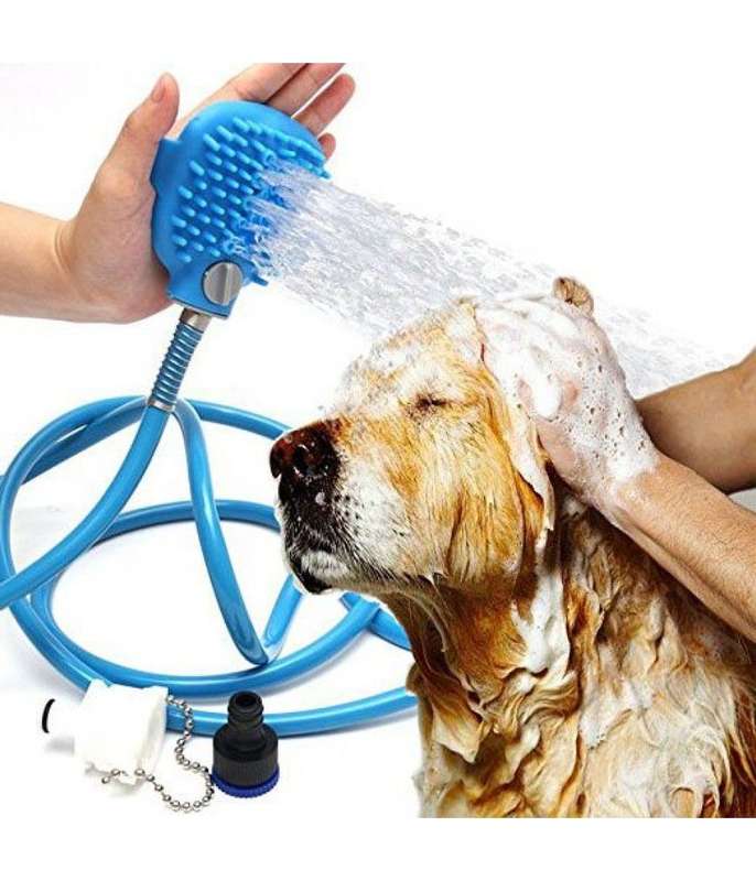Multi-functional Pet Bathing Scrubber & Water Sprayer