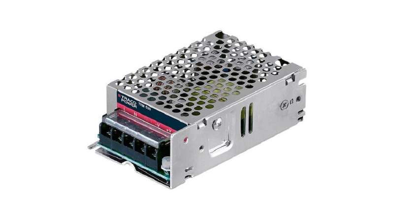 Traco Power (TXM 035-112) AC/DC Enclosed Power Supply (PSU) 35W, 12V, 3A
