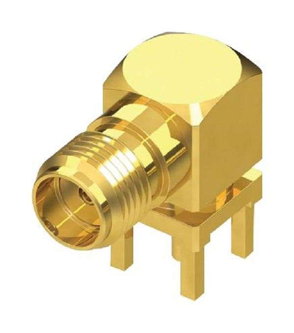 Samtec (SMA-J-P-H-RA-TH1) RF / Coaxial Connector, SMA Coaxial