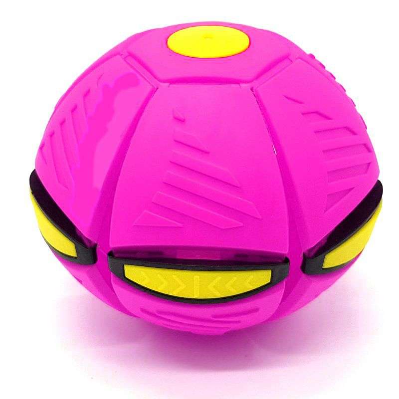 Flat ball frisbee disc throwing ball