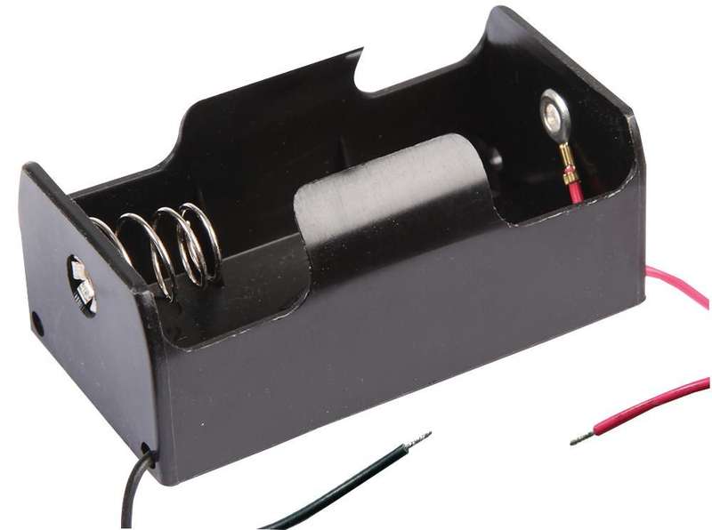 Multicomp Pro (MP000309) Battery Holder, Wired, 1 x D Type