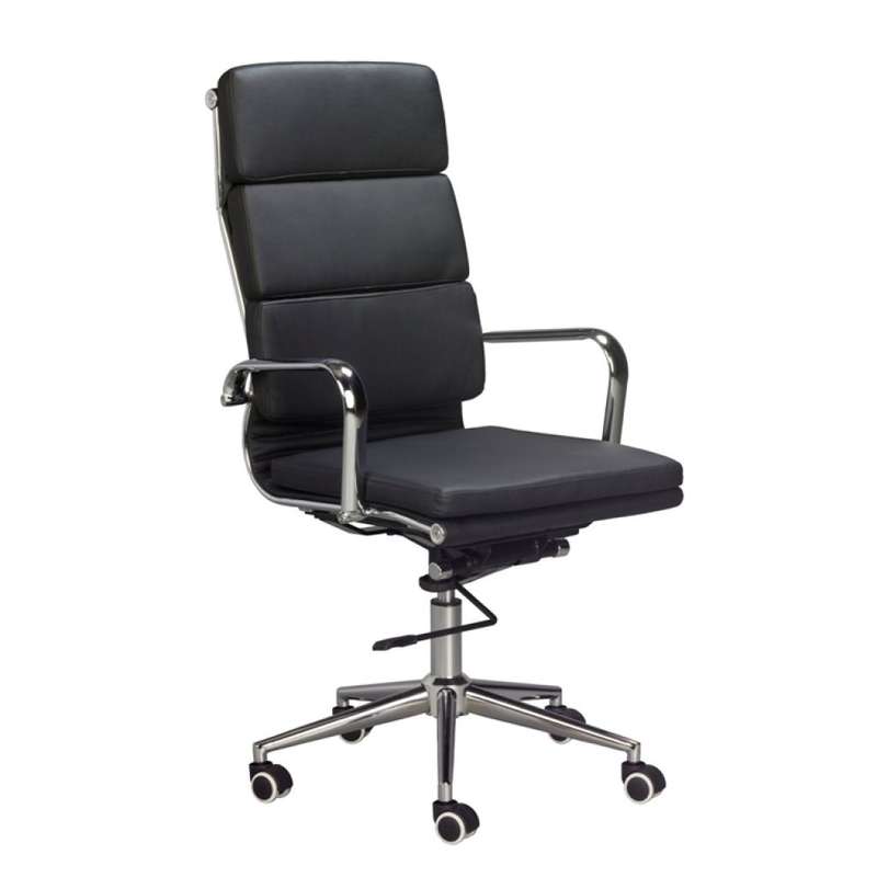 GOF Furniture - Lusia Black Office Chair