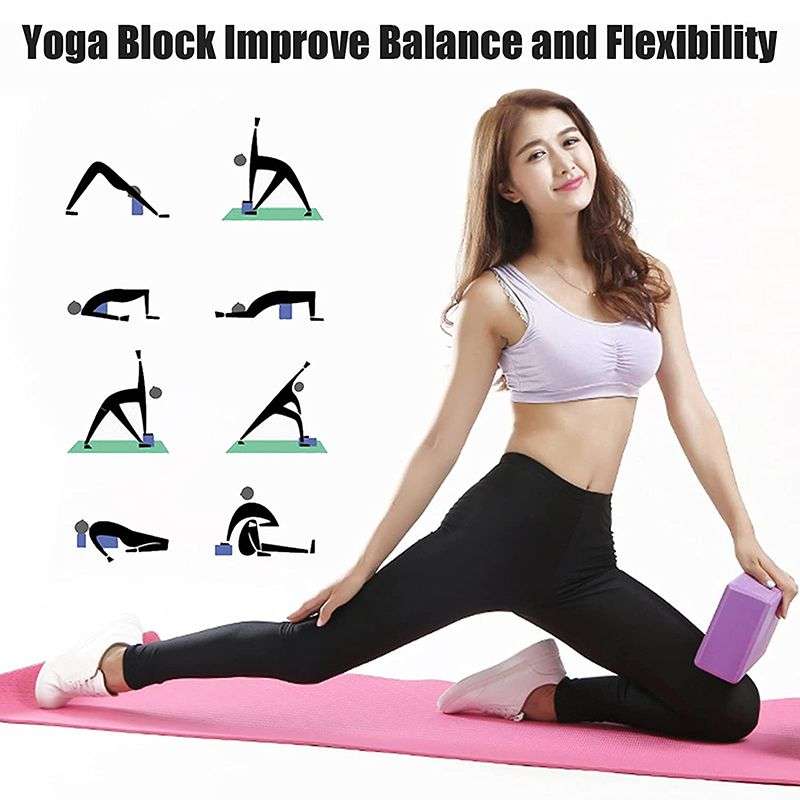 Yoga Brick Set - Blue