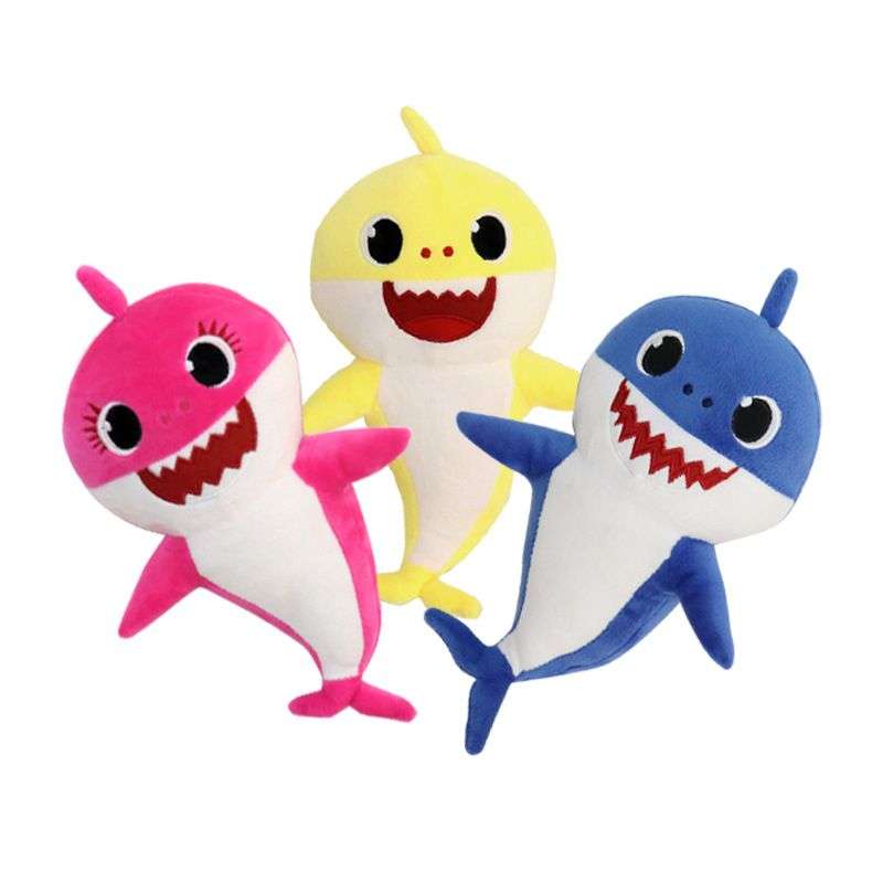 Baby Shark Plush Soft Toy - Set of 3