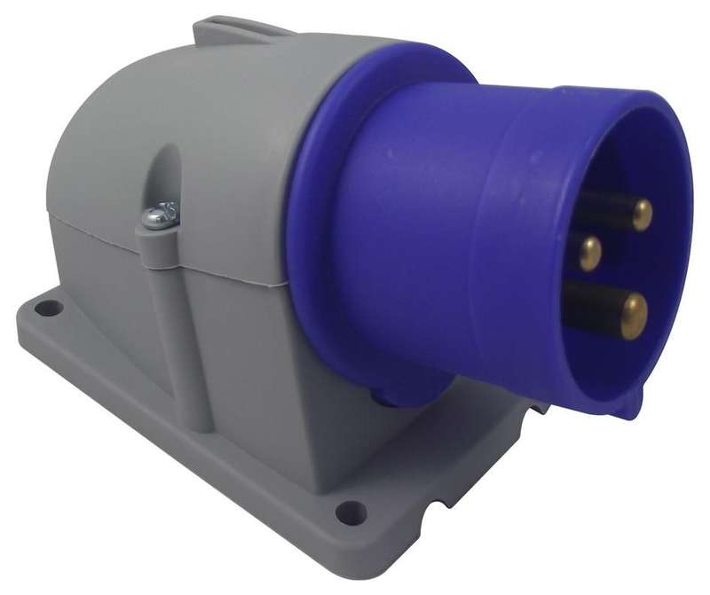 Honeywell (K9701BLU) Pin & Sleeve Connector, 16 A, 250 V, Surface Mount