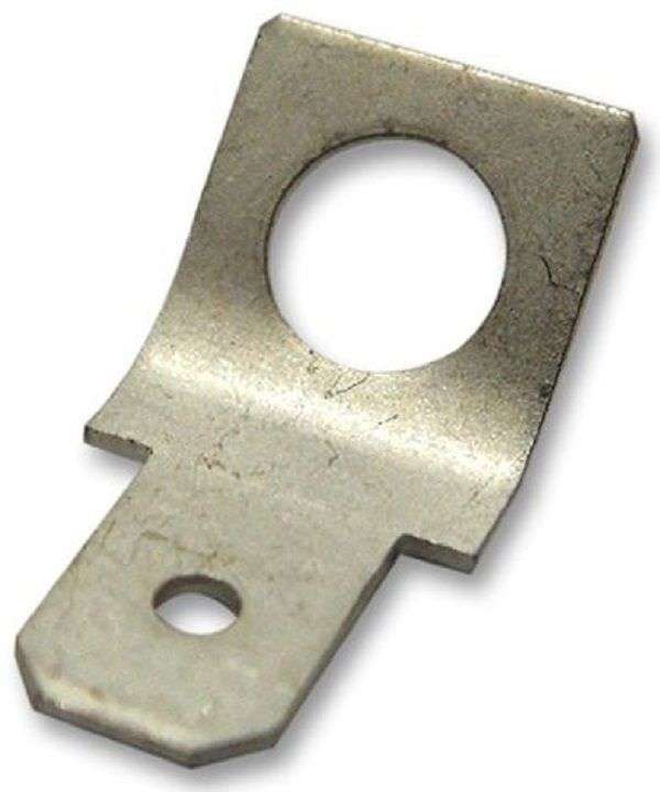 Multicomp Pro (PC1L25004LT) PCB Terminal, 6.35mm x 0.81mm, 0.25" x 0.032"