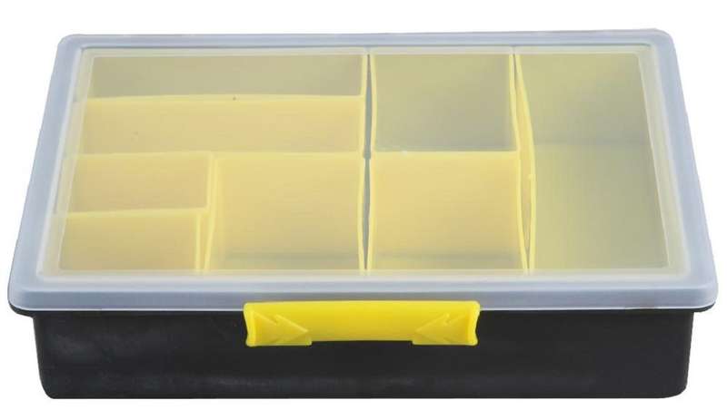 General Purpose Storage Box, Assorter, Plastic,